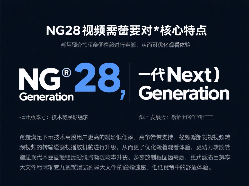 如何快速获取NG28视频资源分享攻略 要了解NG28视频,我们首先需要认识到它的核心特点